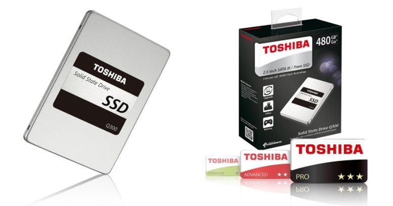 ¡Chollo! SSD Toshiba Q300 de 480GB por sólo 119€ (37% descuento)