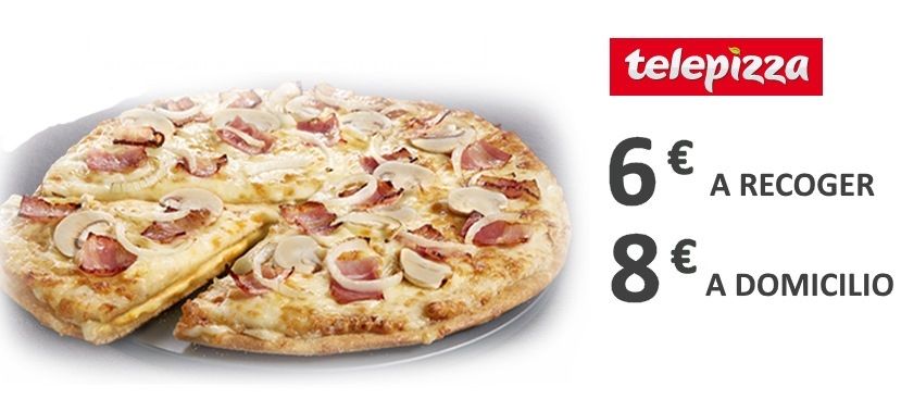 ¡Cupón descuento! Prueba las nuevas pizzas Gourmet de Telepizza desde 6€
