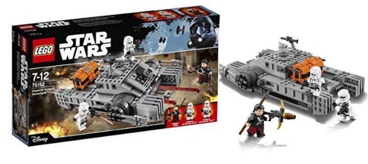 Figura LEGO Imperial Assault Hovertank Star Wars sólo 14,99€ (65% dto)