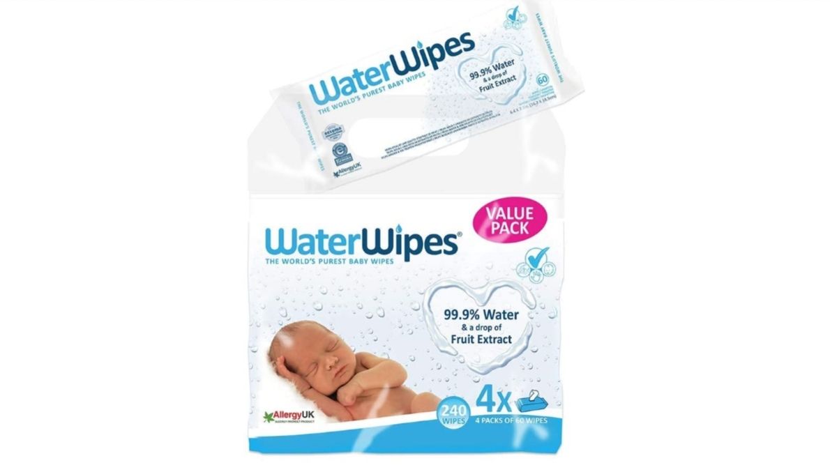 ¡Chollazo Prime! 720 toallitas húmedas para bebé WaterWipes sólo 27,80€ (PVP 36€)
