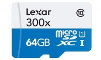 ¡Oferta del Día! MicroSD 64GB Lexar 300X sólo 15,90€ (50% descuento)
