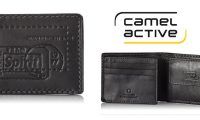 Cartera de piel Camel Active en color negro sólo 16,12€ (antes 39,99€)