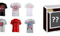 ¡Chollo Marvel! 2 Camisetas + Figura Funko Pop aleatoria por sólo 24€