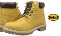 ¡Chollo! Botas de cuero Dockers by Gerli Golden Tan desde sólo 23,98€