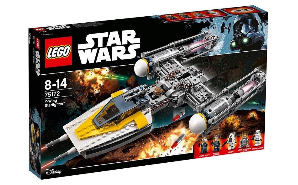¡Chollo! LEGO Star Wars Y-Wing Starfighter sólo 45,95€ (ahorras 35€)