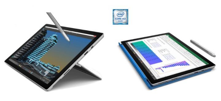 ¡Mínimo histórico! Microsoft Surface Pro 4 Intel Core M3 128GB SSD a 599€