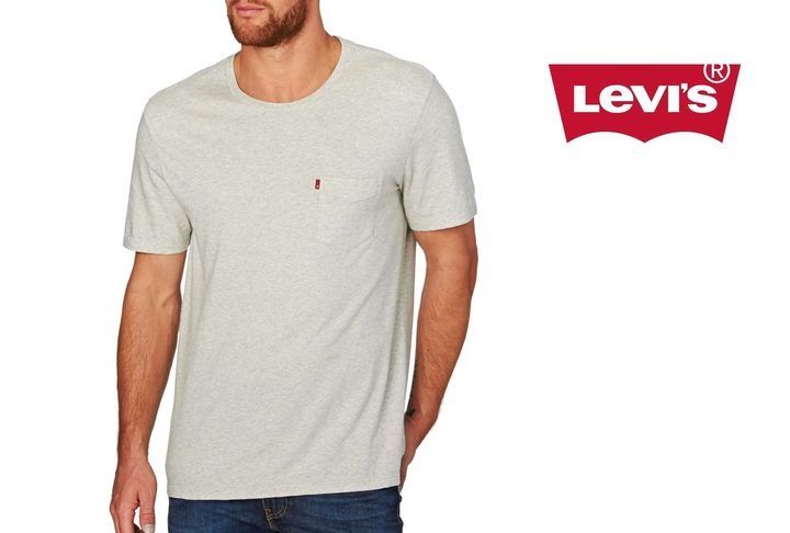 ¡Chollo! Camiseta Levi's hombre en gris por sólo 14,49€ (52% descuento)