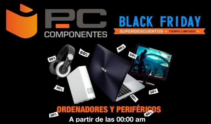 Black Friday PcComponentes: Chollos en ordenadores y periféricos (lunes 21 noviembre)