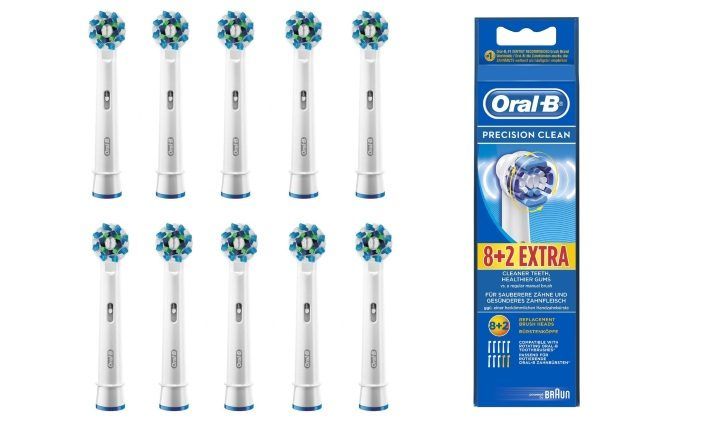 ¡Chollo! Pack 10 cabezales de recambio Oral-B Precision Clean originales sólo 20,65€