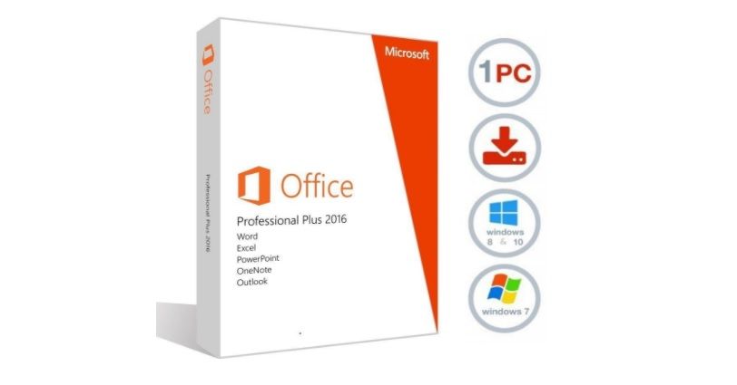Licencia Microsoft Office 2016 Professional Plus para Windows sólo 6€