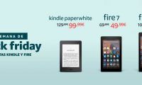 ¡Chollos! Ofertas Black Friday en eReader Kindle Paperwhite y Tablet Fire
