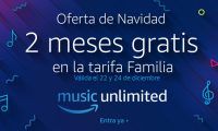 ¡Oferta Navidad! 2 meses gratis en Amazon Music Unlimited