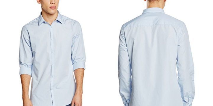 ¡Chollo! Camisa New Look Long Sleeve Poplin sólo 6,72€ (sólo talla M)