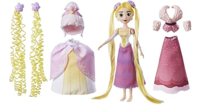 ¡Chollo! Muñeca Rapunzel peinados Princesas Disney sólo 11,99€