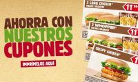 Cupones y códigos Burger King Septiembre 2023