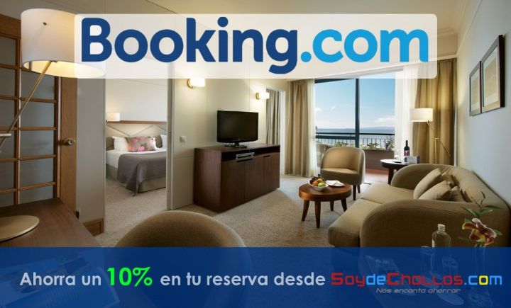 ¡Promoción! Ahorra un 10% en tus reservas de hotel en Booking