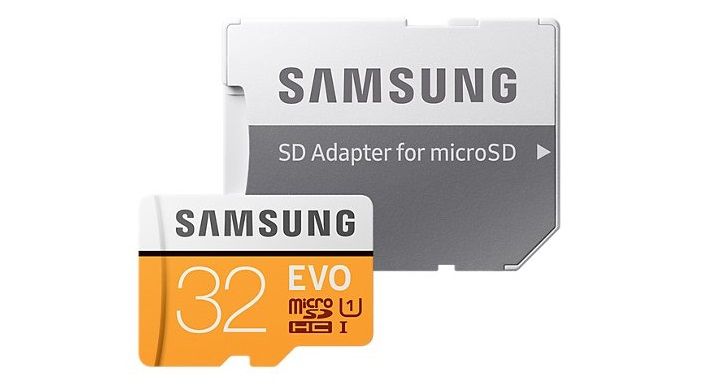 ¡Chollo Plus! Tarjeta de memoria MicroSD Samsung Evo 32GB por 5,99€