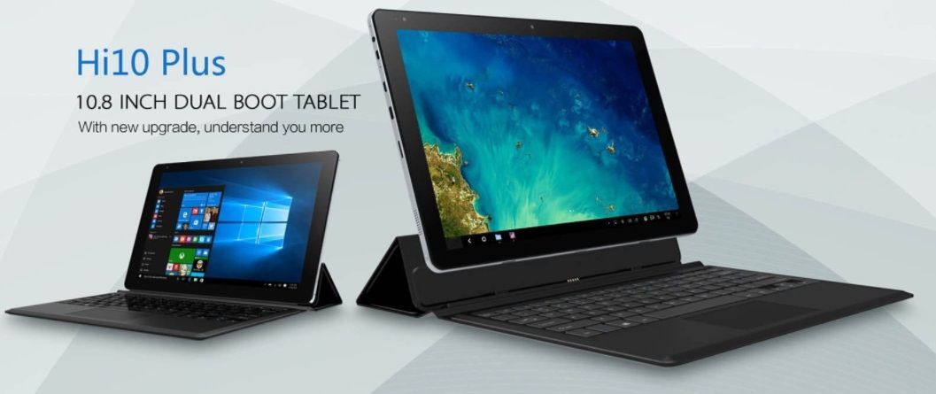 ¡Oferta + cupón! Tablet Chuwi Hi10 Plus 10.8″ 64GB (W10+Android) sólo 142€