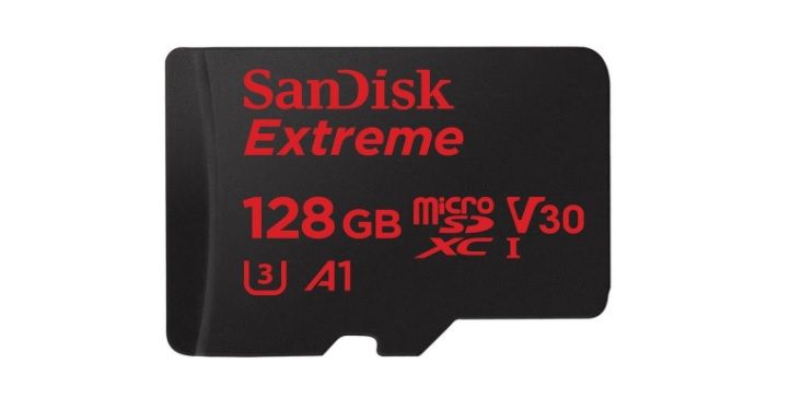¡Oferta Flash! SanDisk Extreme 128GB Clase 10 U3 + adaptador SD sólo 51,90€