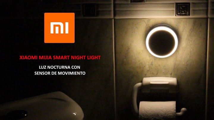 Luz nocturna Xiaomi con sensor de movimiento sólo 5,98€ (mínimo histórico)