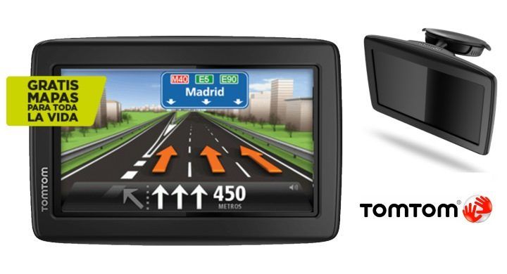 ¡Chollo! Navegador GPS TomTom Europa 45 países solo 74,99€ (reacondicionado)