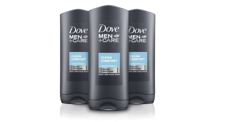 Pack de 3 Gel de ducha Dove Men Clean Comfort 400ml sólo 6,45€