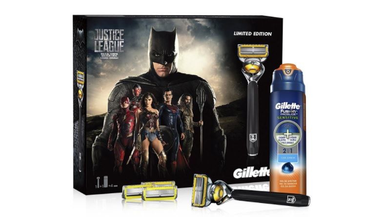 Set regalo Gillette Fusion ProShield Batman Justice League por 18,39€