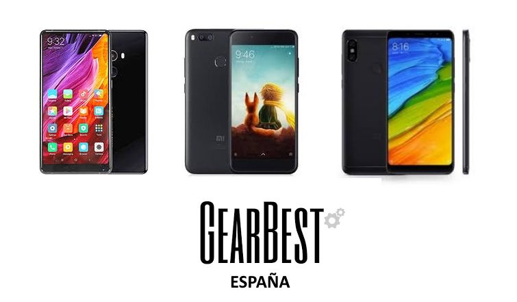 Cupones de muy pocos usos para 6 móviles Xiaomi en Gearbest con 2 años de garantía en España