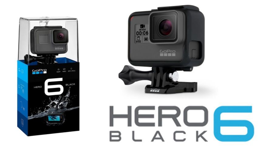 ¡Chollo! Cámara deportiva GoPro Hero6 Black sólo 339€ en Amazon