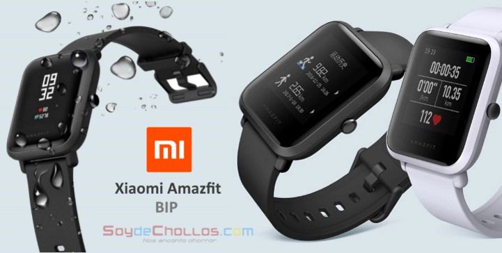 ¡Chollo! Reloj inteligente Xiaomi Amazfit Bip GPS por sólo 35€