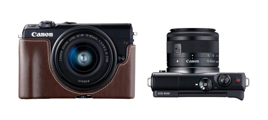 ¡Chollazo! Canon EOS M100 + EF-M 15-45mm + funda sólo 371€ (PVP 629€)