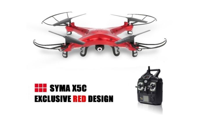 ¡Cupón 50% dto! Drone Syma X5C con cámara sólo 24,99€ (PVP: 49,99€)