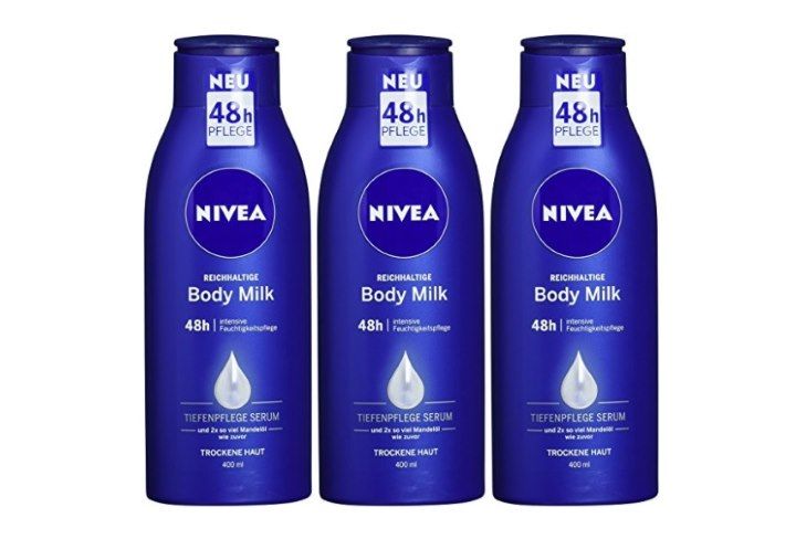 Pack 3x400 ml Crema hidratante Nivea Body Milk