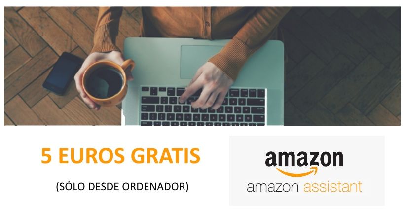 Consigue 5 euros gratis en Amazon en pedidos de 25€ o más (sólo desde el PC)