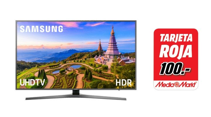 ¡Chollo! TV LED 4K 55" Samsung UE55MU6445 sólo 699€ + 100€ de regalo