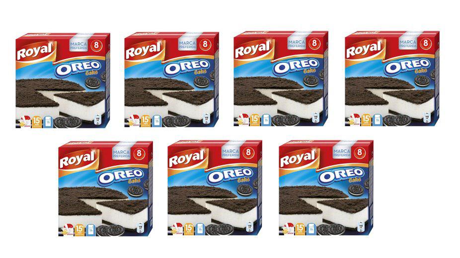 ¡Chollo! Pack de 7 tartas de Oreo Royal por sólo 14,91€ (2,13€/unidad)