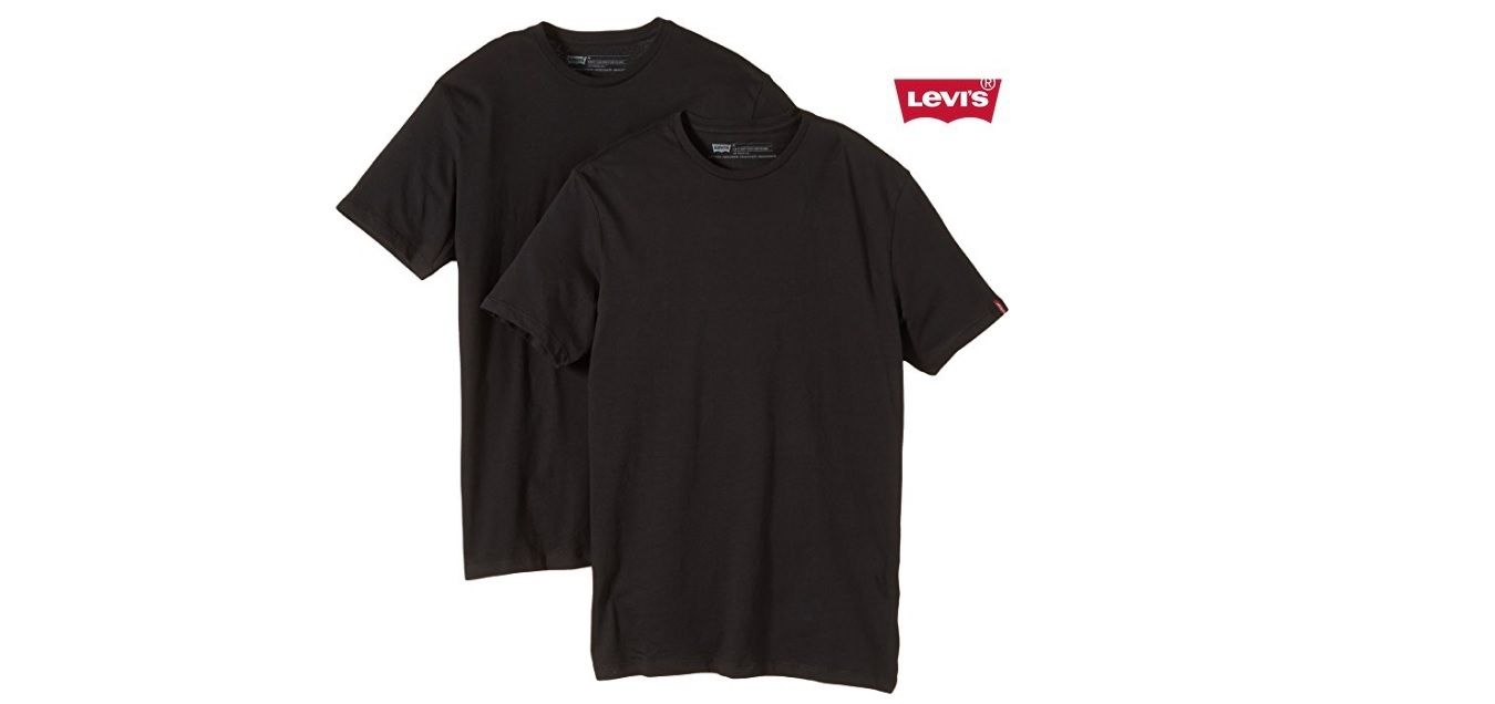 ¡Chollazo! Pack de dos camisetas Levi's Crew para hombre por sólo 17,50€ (antes 35,28€)