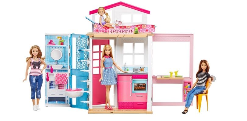 Chollazo! Casa de 2 pisos de la Barbie + muñeca (30% dto al tramitar)