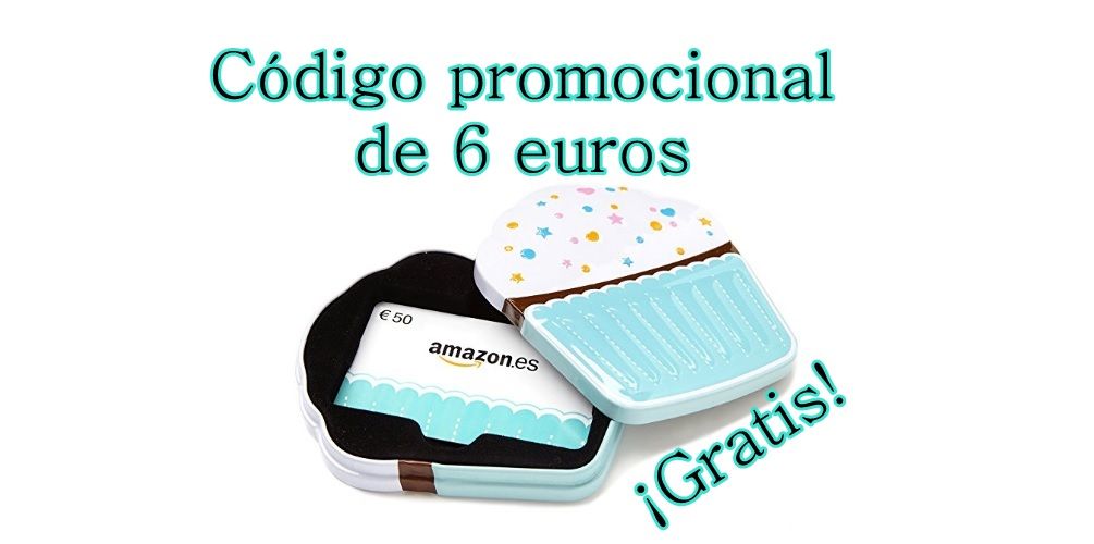¡Chollazo! 6€ gratis al comprar cheques regalo en Amazon por valor de 50€