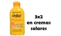 ¡Chollo! 3x2 en cremas solares de Garnier y L'oreal ¡Llévate 3 y paga sólo 2!