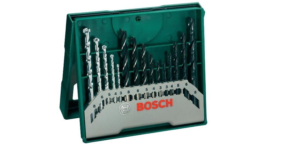 Pack Bosch Mini X-Line con 15 brocas