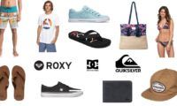 Rebajas 50% + 20% extra + código 10% en Quiksilver, Dc Shoes y Roxy