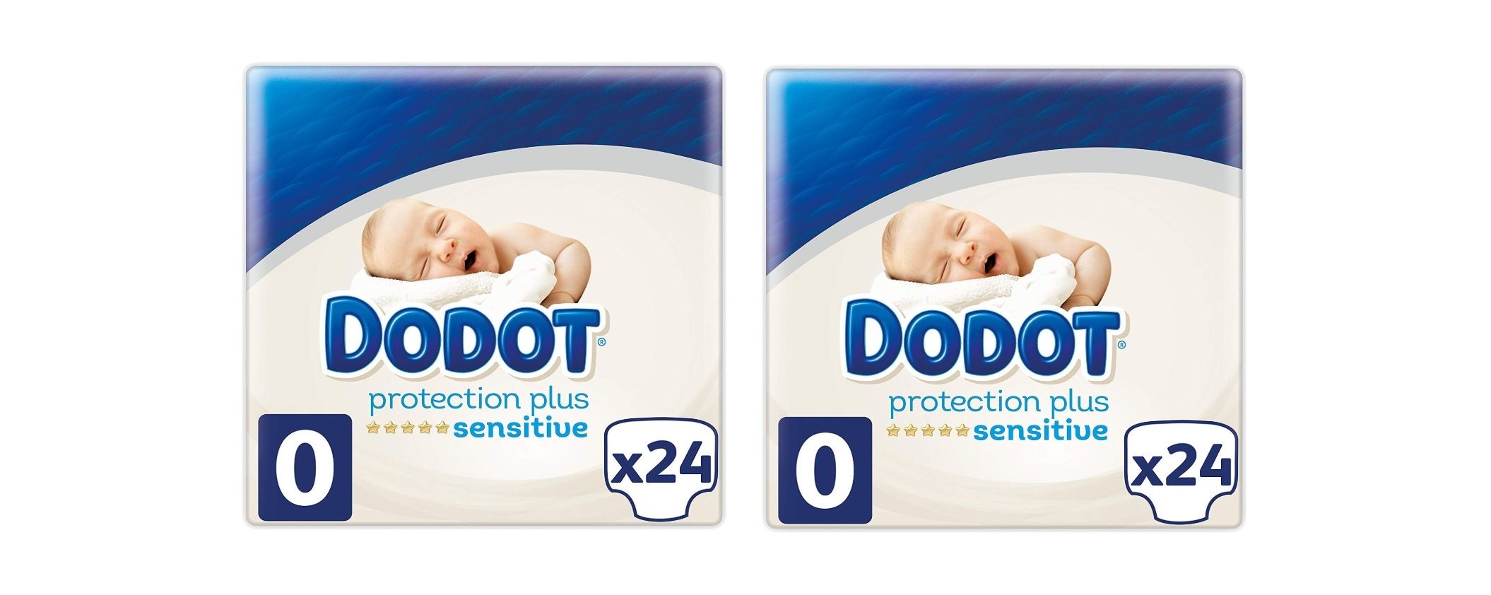¡Chollo! Pack 48 unidades Dodot Protection Plus Sensitive Pañales Talla 0 por sólo 6,88€