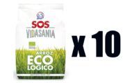 ¡Baja más! Pack de 10 paquetes de SOS arroz Ecológico 1kg por sólo 14,52€