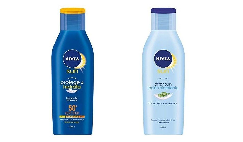 ¡Oferta del día! Pack Nivea Crema Solar Hidratante FP50 + After Sun por sólo 13,99€