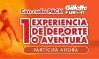 Experiencia deportiva o aventura gratis con Gillette Fusion