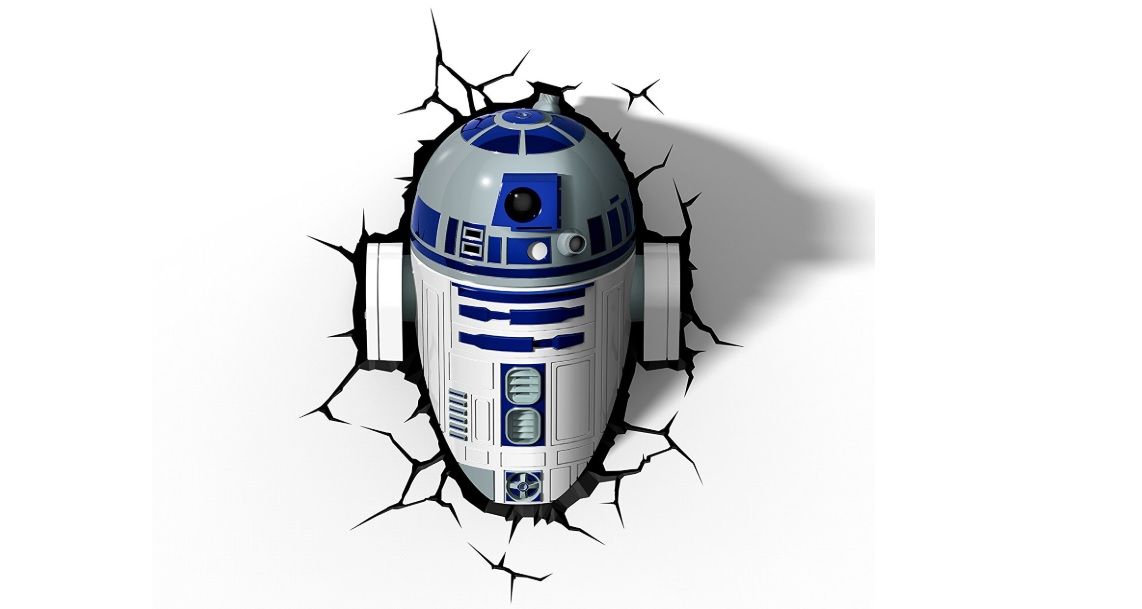 ¡Chollazo! Lámpara Star Wars R2-D2 rebajada de 59,91€ a sólo 14,20€