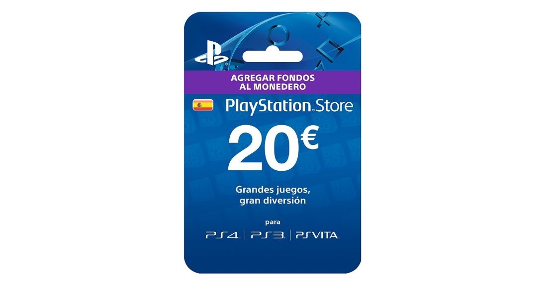 Tarjeta Prepago de 20€ PlayStation por sólo 15,92€ con este código