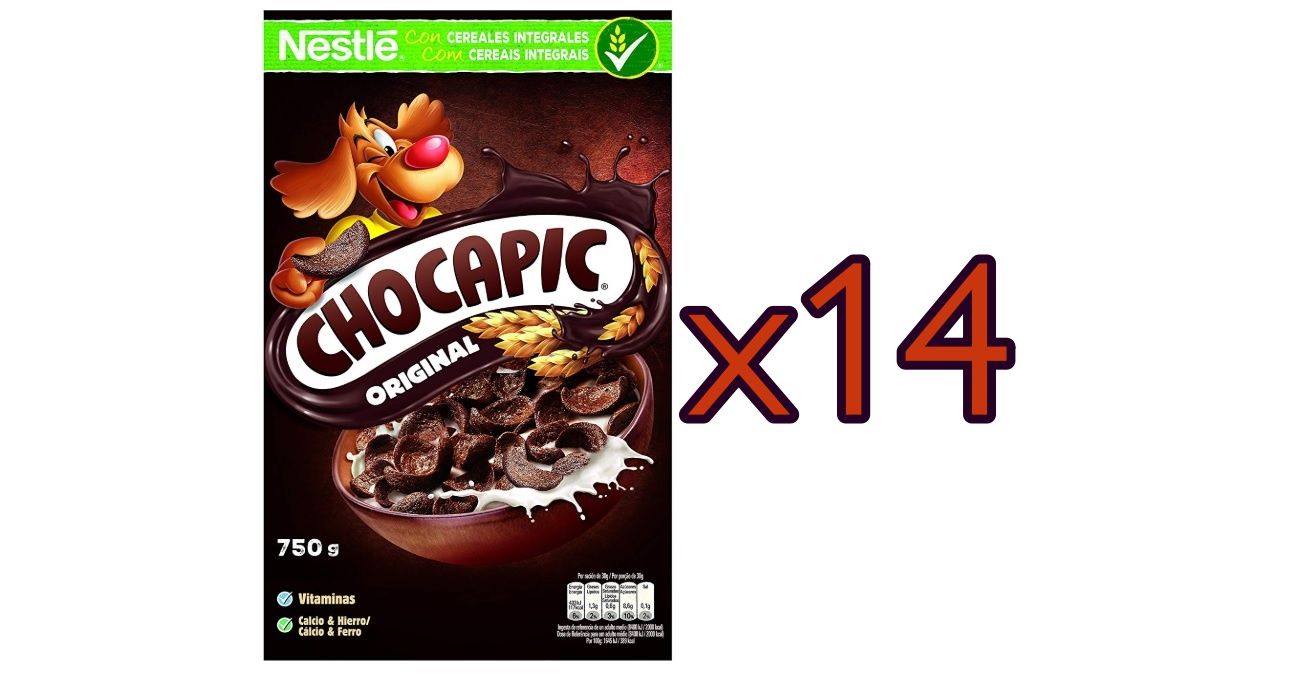 ¡Chollo! 14 paquetes de cereales Chocapic por sólo 27,76€ (antes 53,21€)