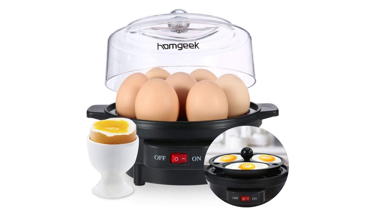 ¡Chollo! Cocedor de huevos Homgeek por sólo 17,55€ con este cupón